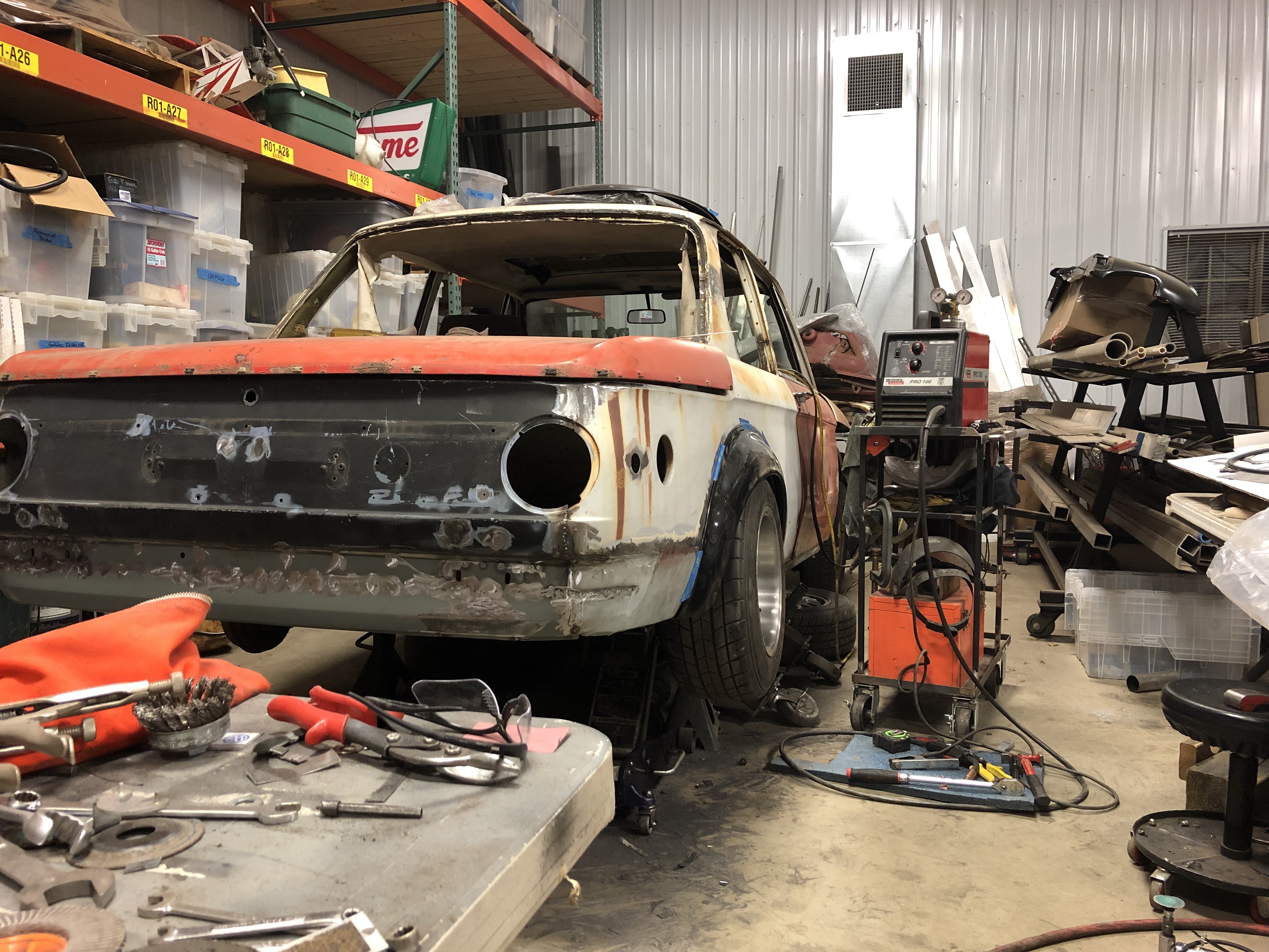 Nearing the end of the back end