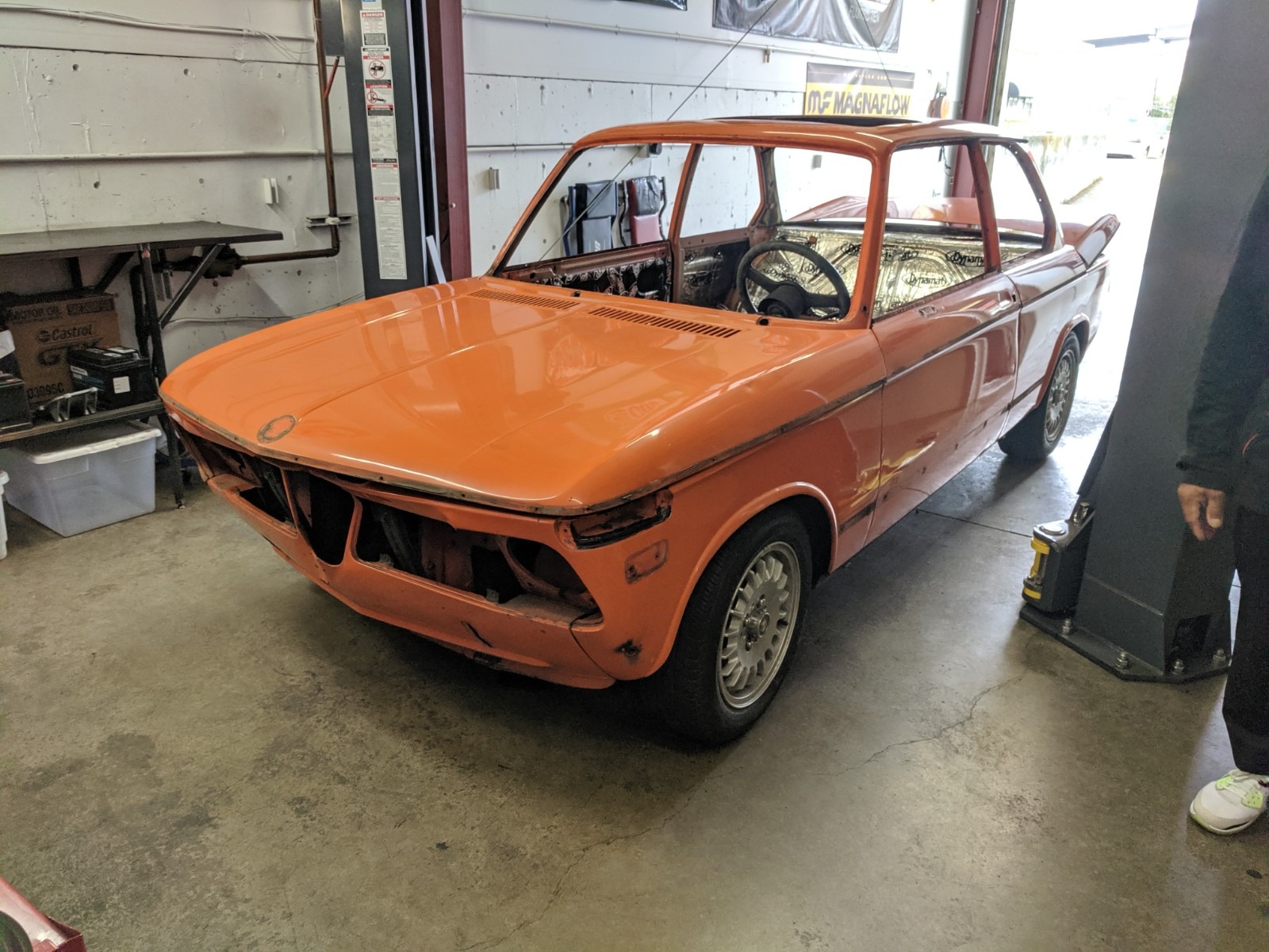 The tear down