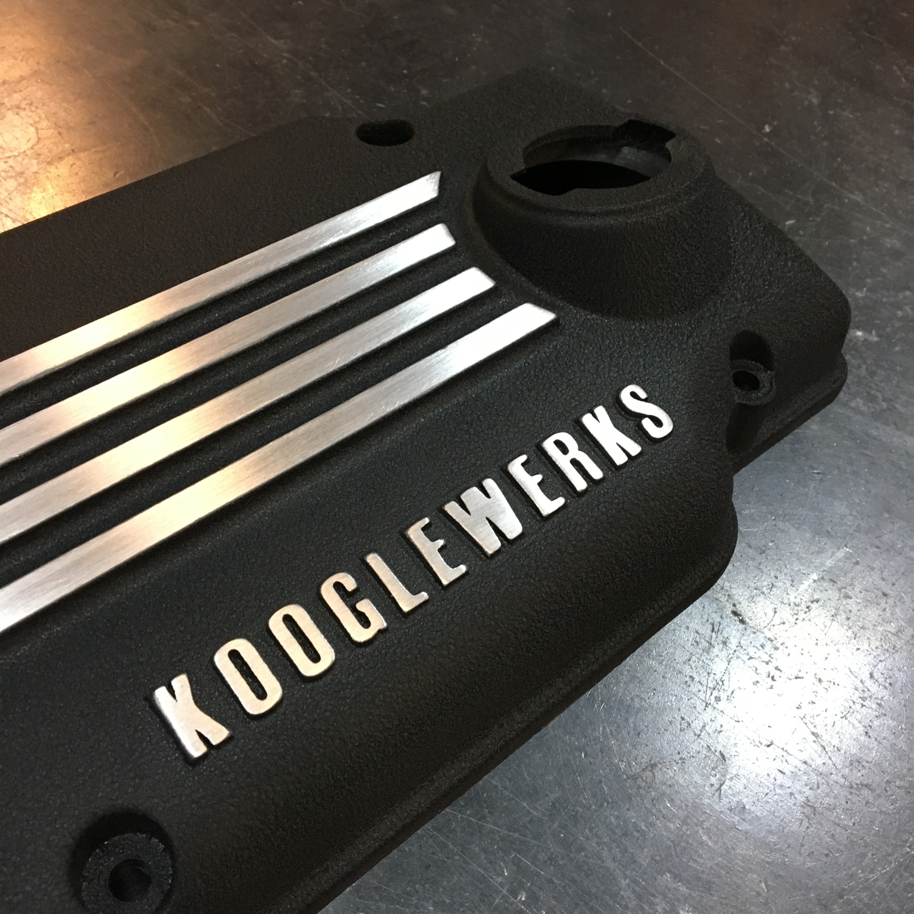 introducing the KoogleWerks cast aluminum M10 valve cover