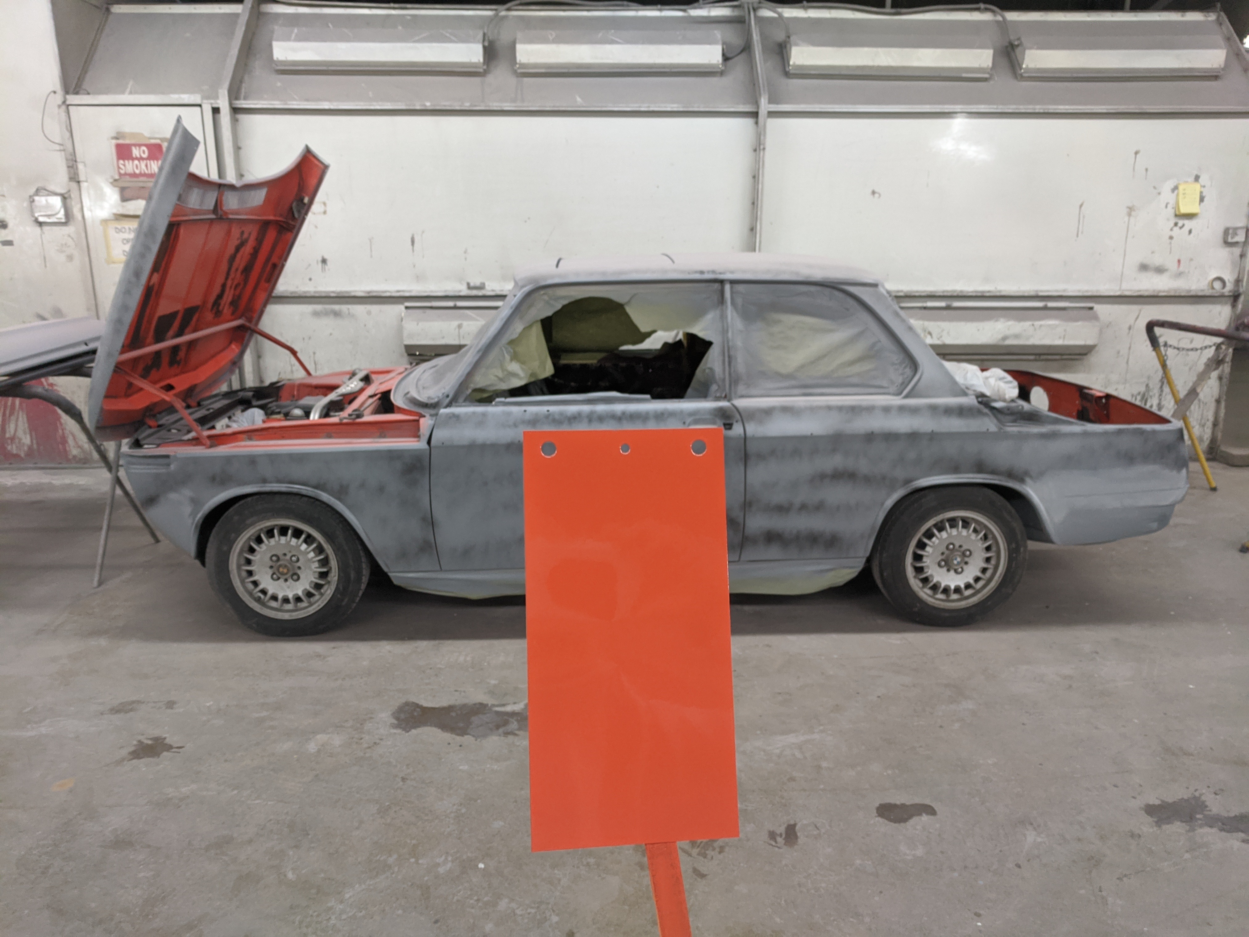 Almost ready for paint