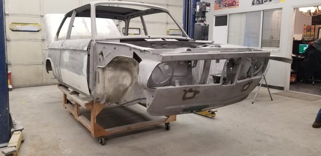 Body work and paint prep