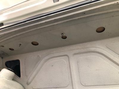 Figure 8 Factory drilled holes in the parcel shelf of a 16001600-2 made in September 1967 helped to disperse liquids associated with the EPD process, and air bubble escape passages during immersion dipping. Photo: Robert P. Smith