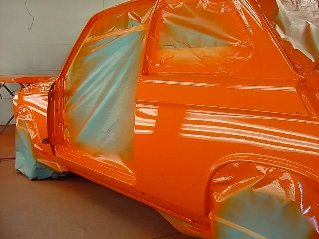 Rare Polistil BMW 2003-04 2002 en Colorado Orange EL 46 échelle 1:43