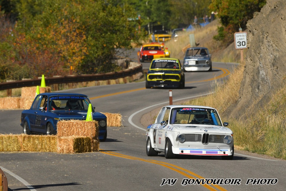 Vintage Car Racing in a ski resort Snowmass Colorado ﻿ Racing