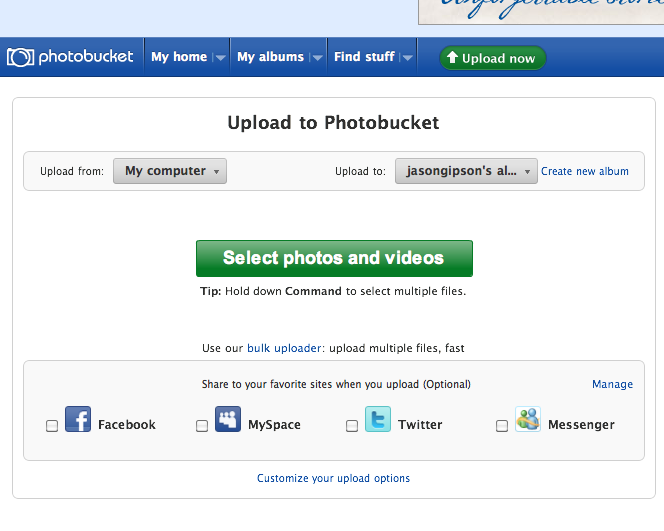 Photobucket Message Posting Pictures: A six step tutorial, with pics, of course. - FAQ ...