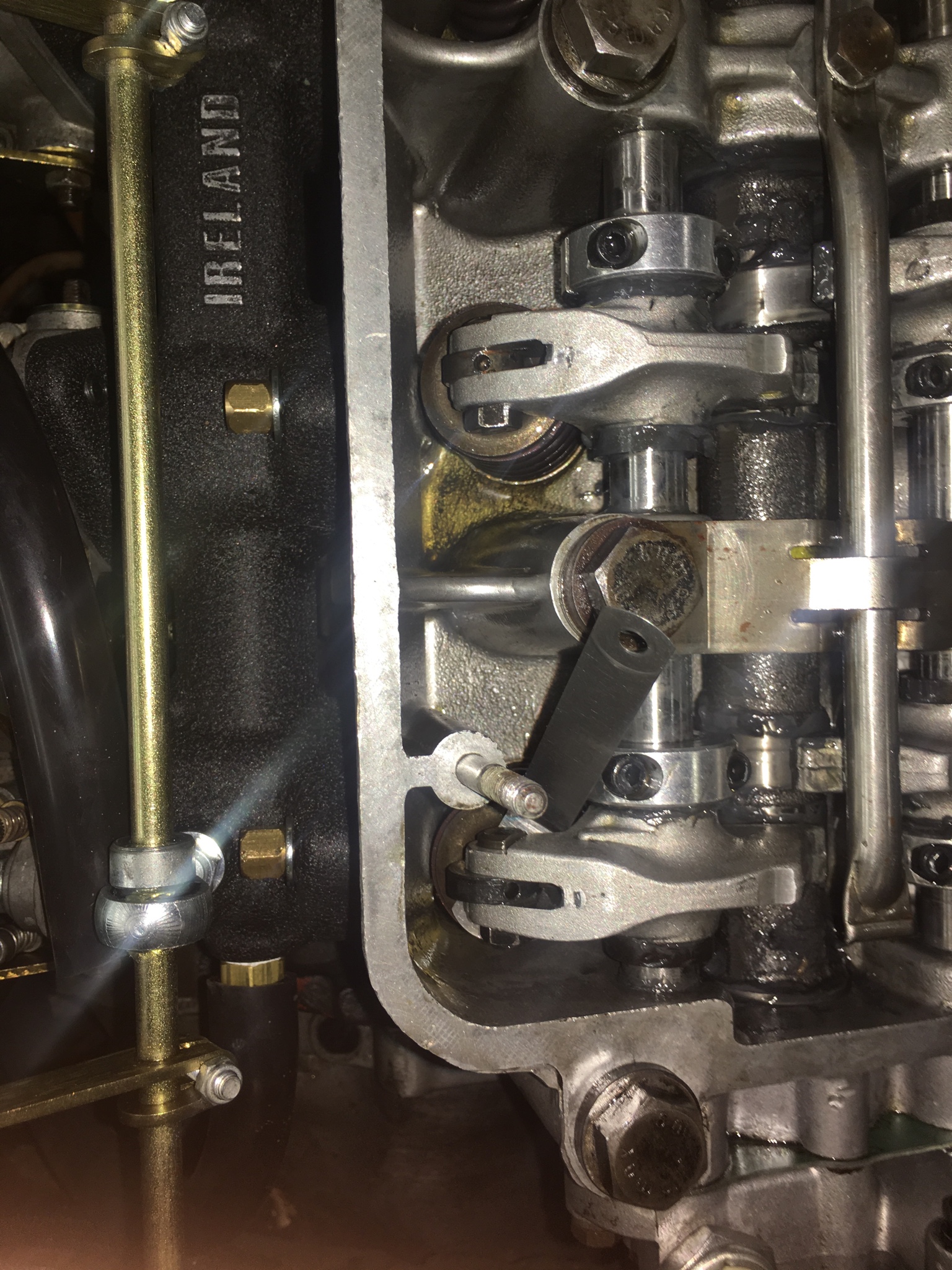 Ecentric Rocker Rocker arm Eccentric installed backwards. - BMW 2002 and other '02 ...