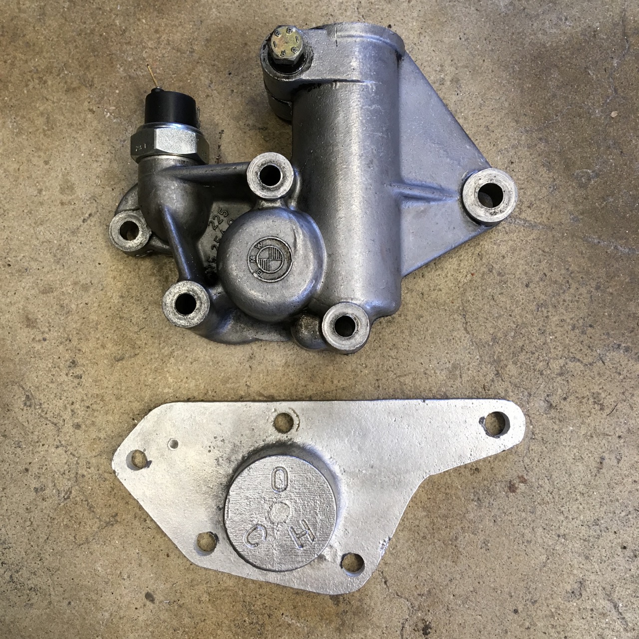 Cast Distributor Delete Plate ﻿ My MegaSquirt EFI Conversion