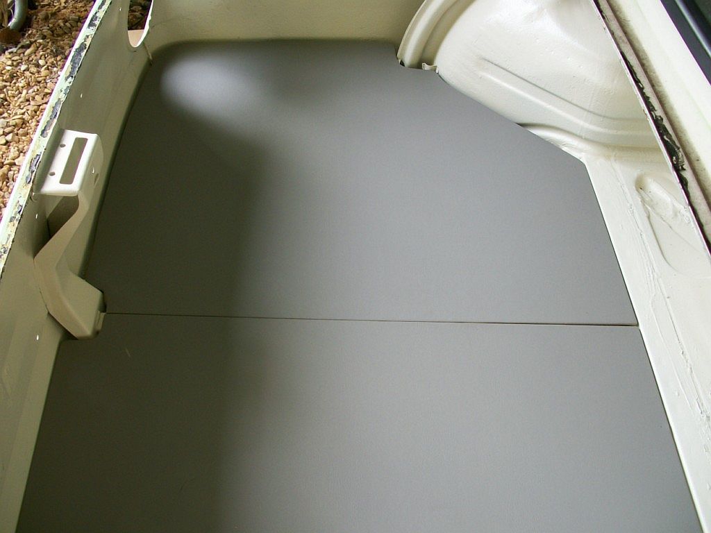 New Trunk Board For Roundie - Miscellaneous - 2002FAQ