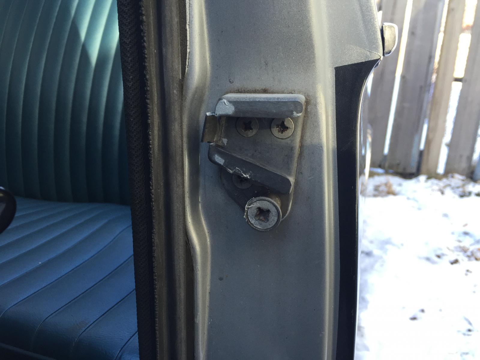 Door Latch Adjustment ﻿ 69 2002 restomod