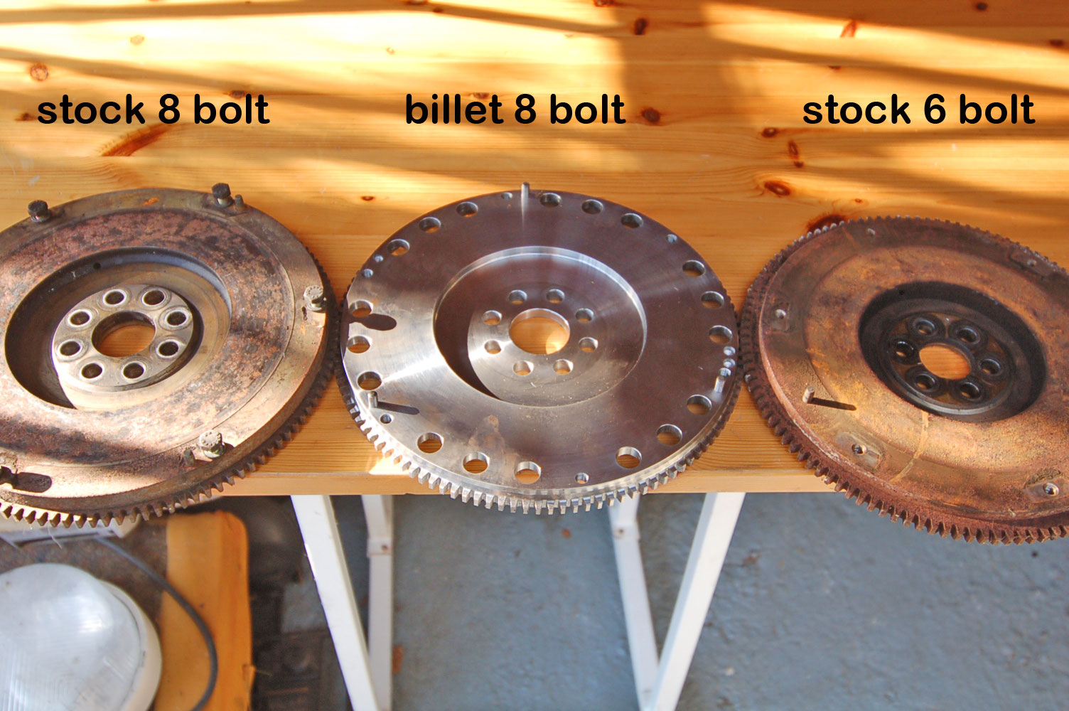 2 types of 8 bolt flywheel?? Problems with billet flywheel ﻿ BMW 2002