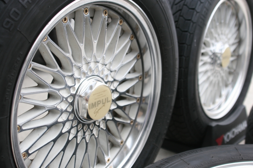 SUPER RARE Impul Mesh wheels for your 02 with adapters!! |﻿ Miscellaneous