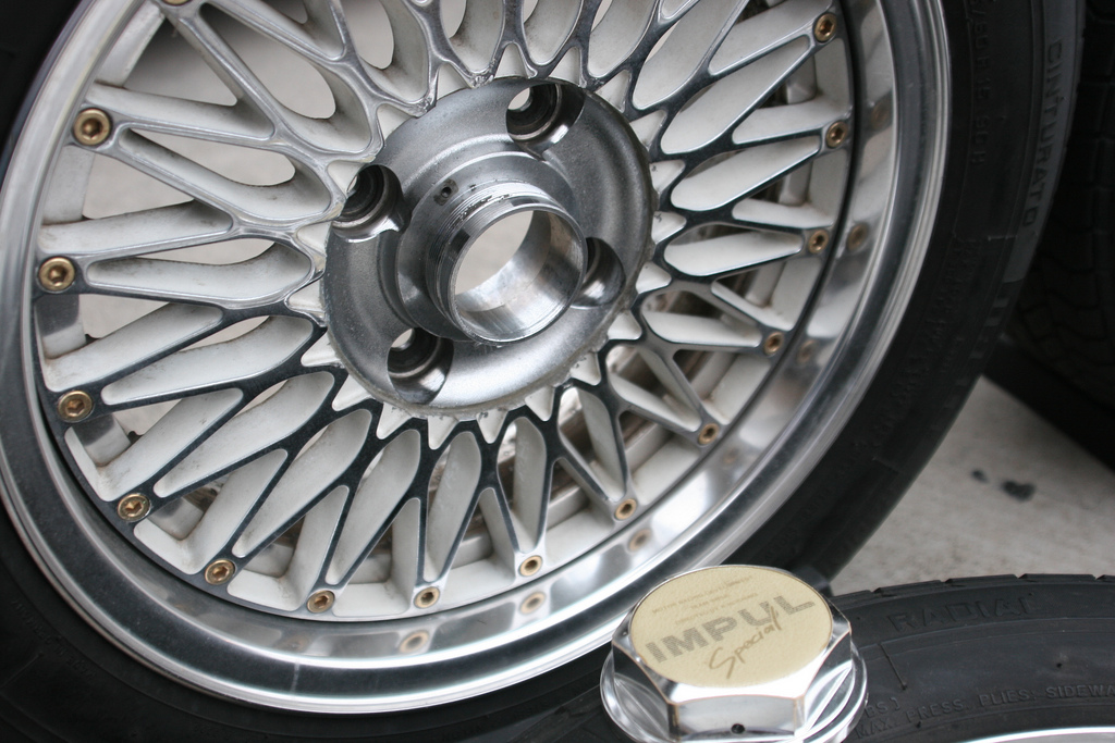SUPER RARE Impul Mesh wheels for your 02 with adapters!! |﻿ Miscellaneous