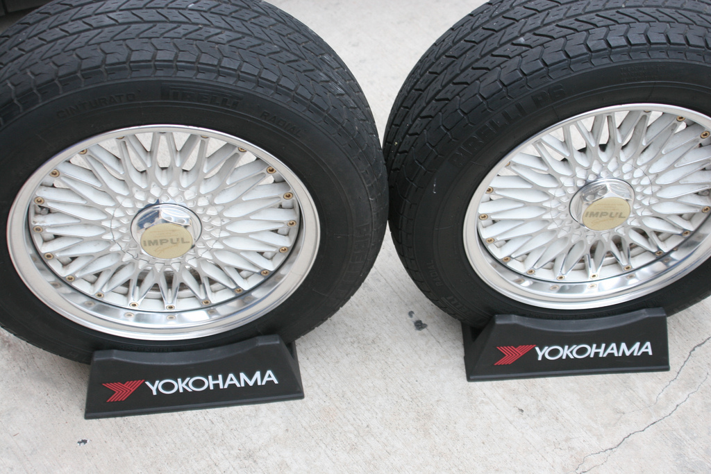 SUPER RARE Impul Mesh wheels for your 02 with adapters!! |﻿ Miscellaneous