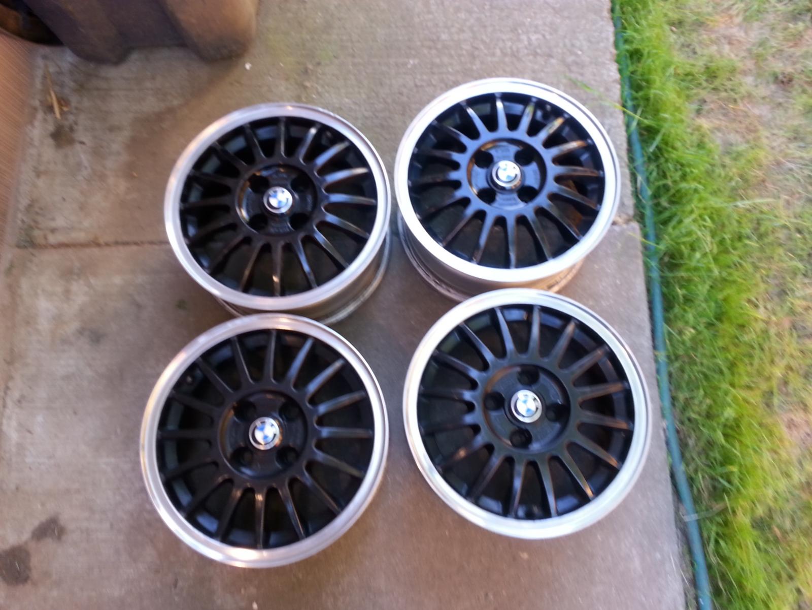 E35 Rims Ronal wheels 6Jx14H2 E35 4x100 - Miscellaneous - 2002FAQ