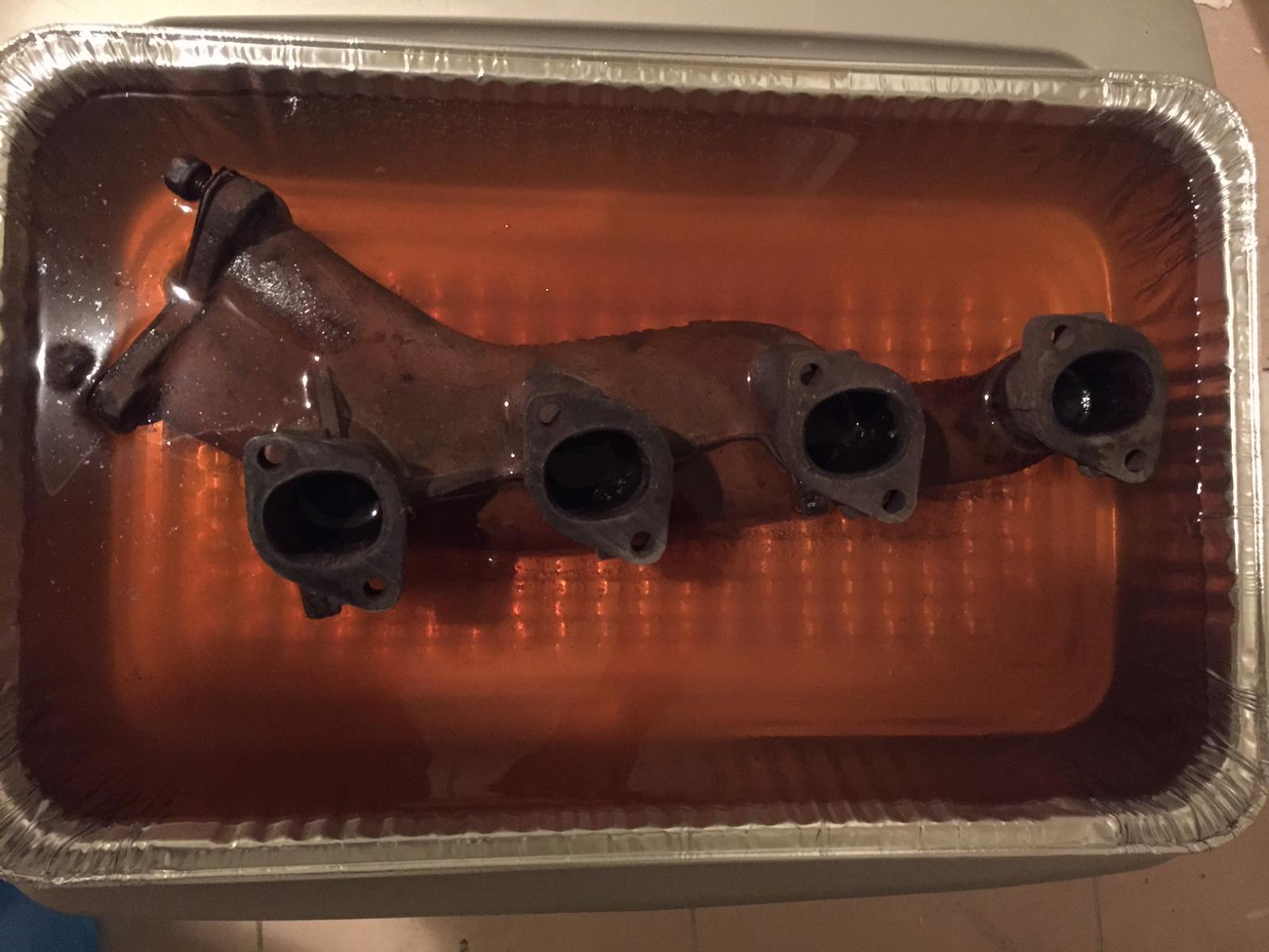 Exhaust Manifold Rust Pitting ﻿ BMW 2002 and other '02
