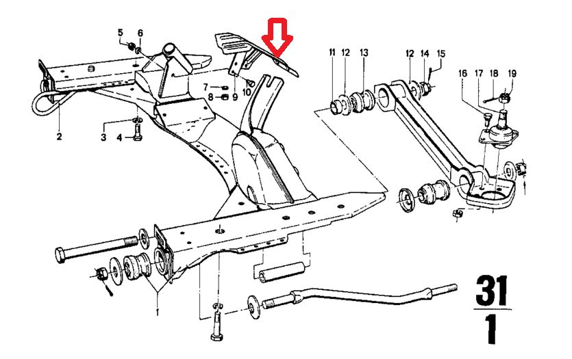 Advice & photo on Idler Arm Bushing Heat Shield ﻿ BMW 2002 and other '02