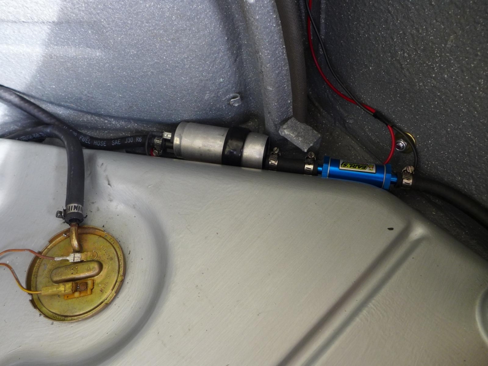 Electric Fuel Pump Location ﻿ BMW 2002 and other '02