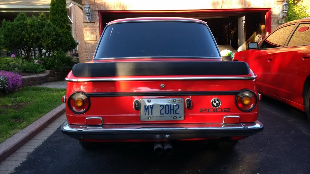 Rear spoiler installation - BMW 2002 and other '02 - 2002FAQ