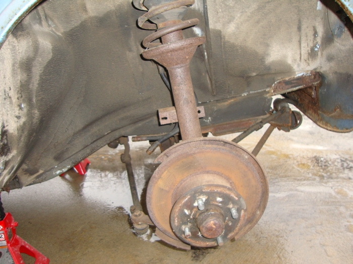 Safe Way to Remove Old Undercoating on Wheel Wells ﻿ BMW 2002 and