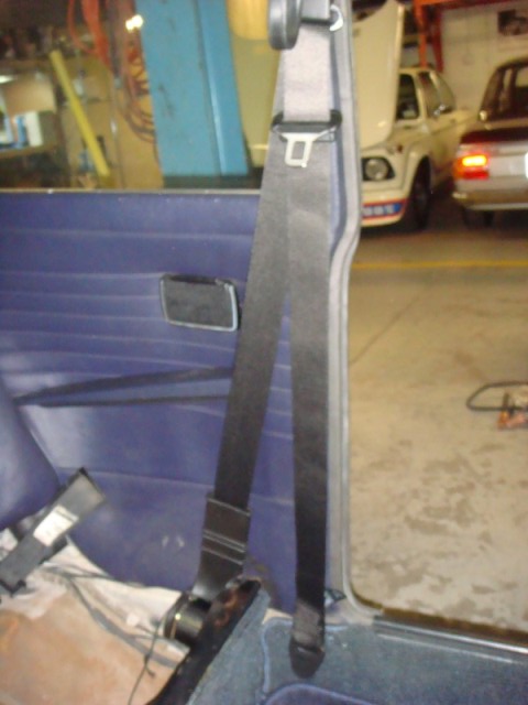 NEW Agate Grey BMW 2002 2002TII TRW REPA 2-point static seat belt
