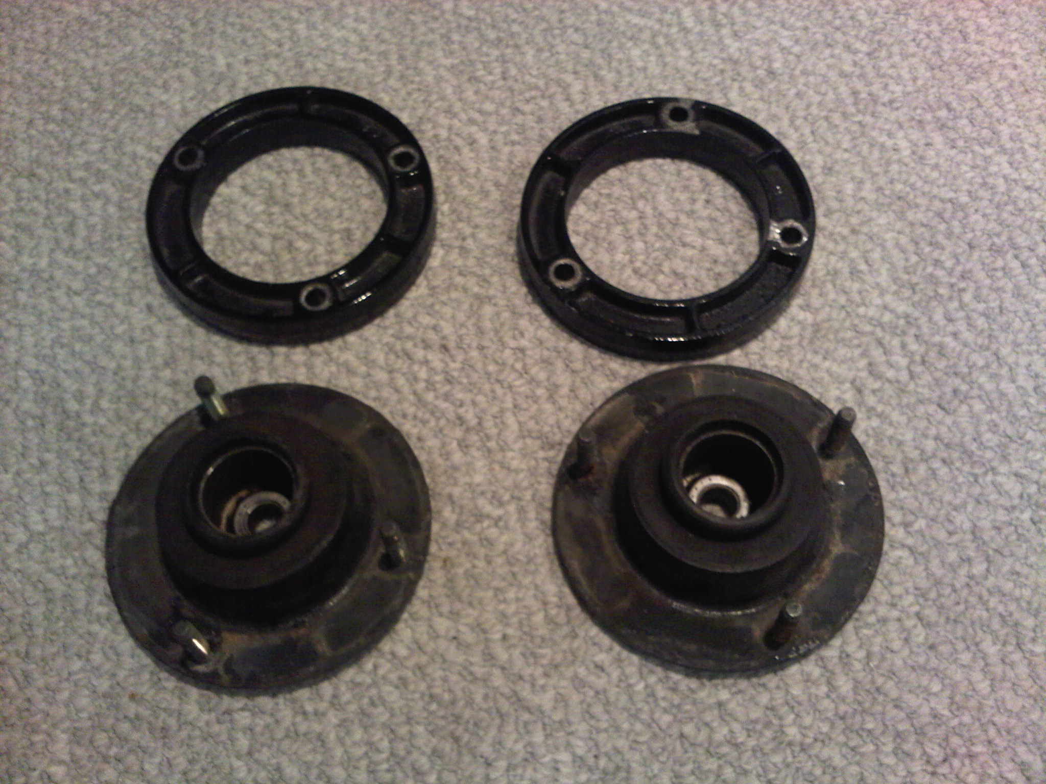 Front Upper strut tower bearings plus spacers SOLD ﻿ Miscellaneous