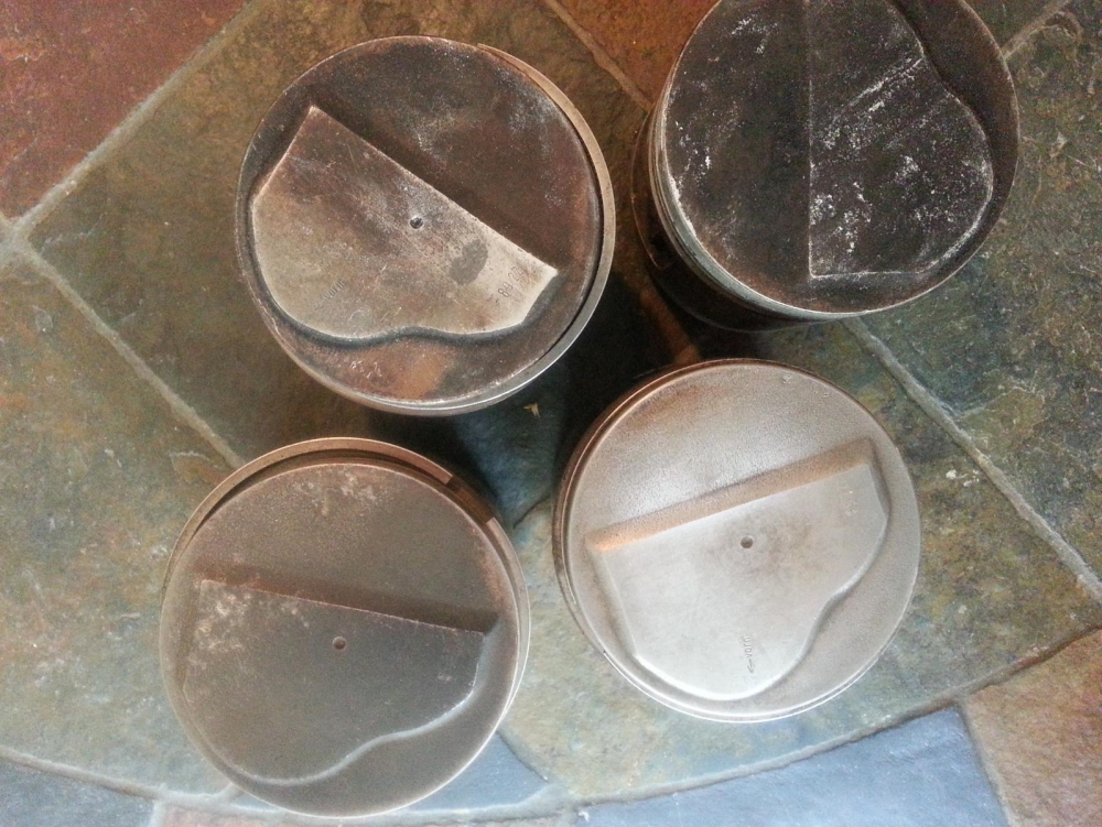 SOLD 4 used pistons for sale ﻿ Miscellaneous