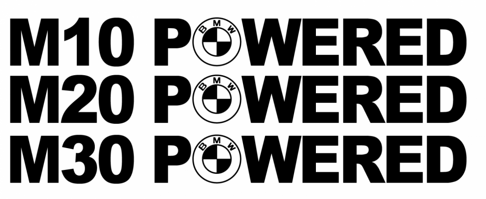 M10 Powered, M20 Powered Decals Pre-Order - Neue Motorsports |﻿ BMW ...