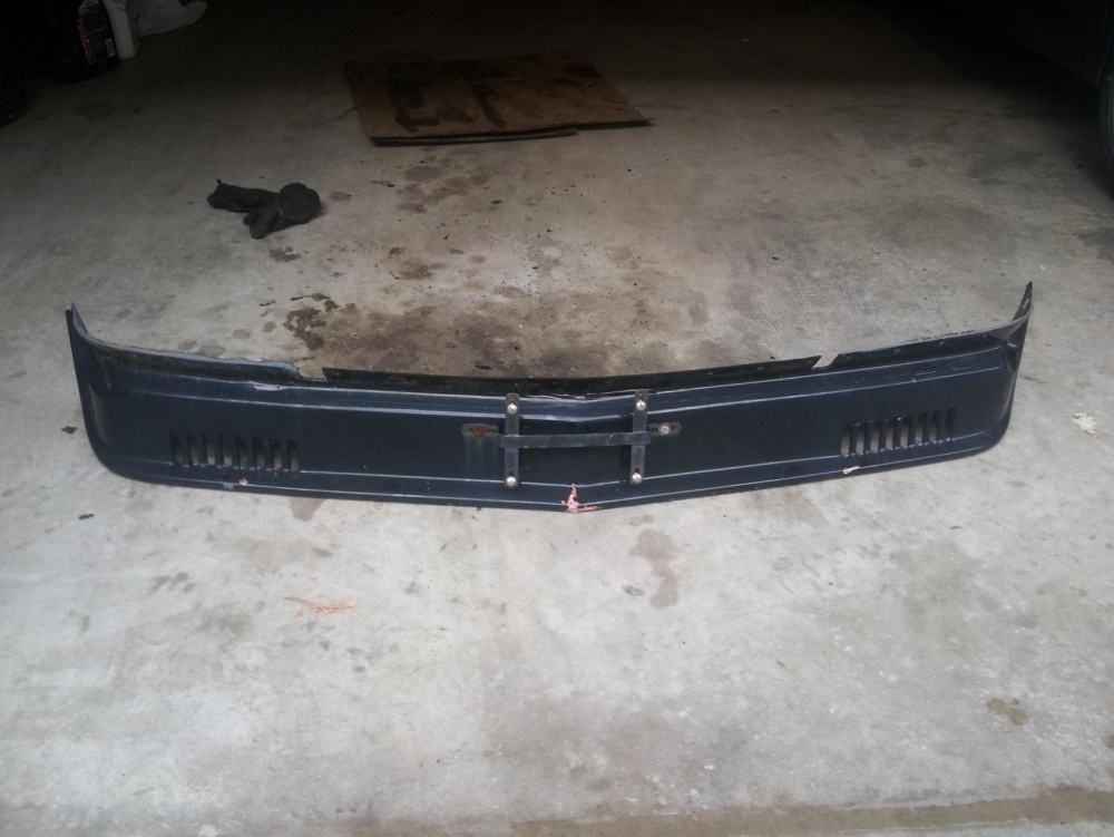 Zender Front Air Dam/valance, GillType ﻿ Miscellaneous