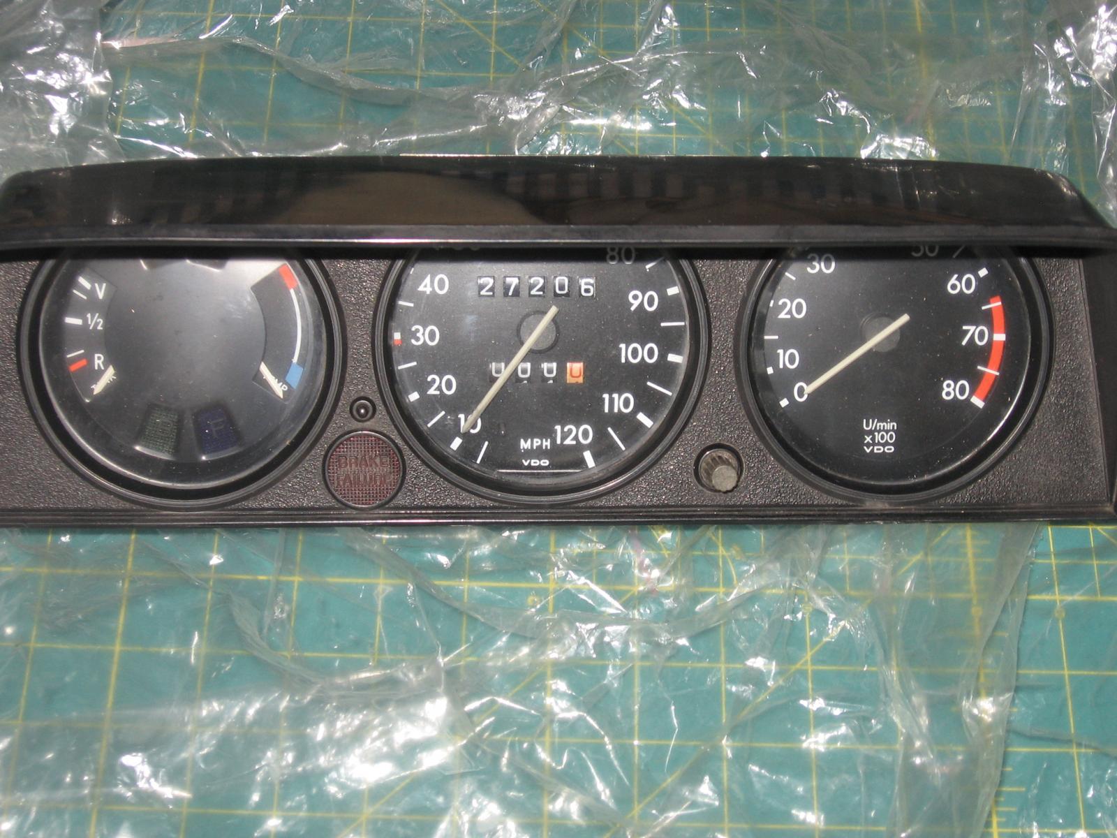 Vdo Gauge Cluster, Very Clean ﻿ Miscellaneous