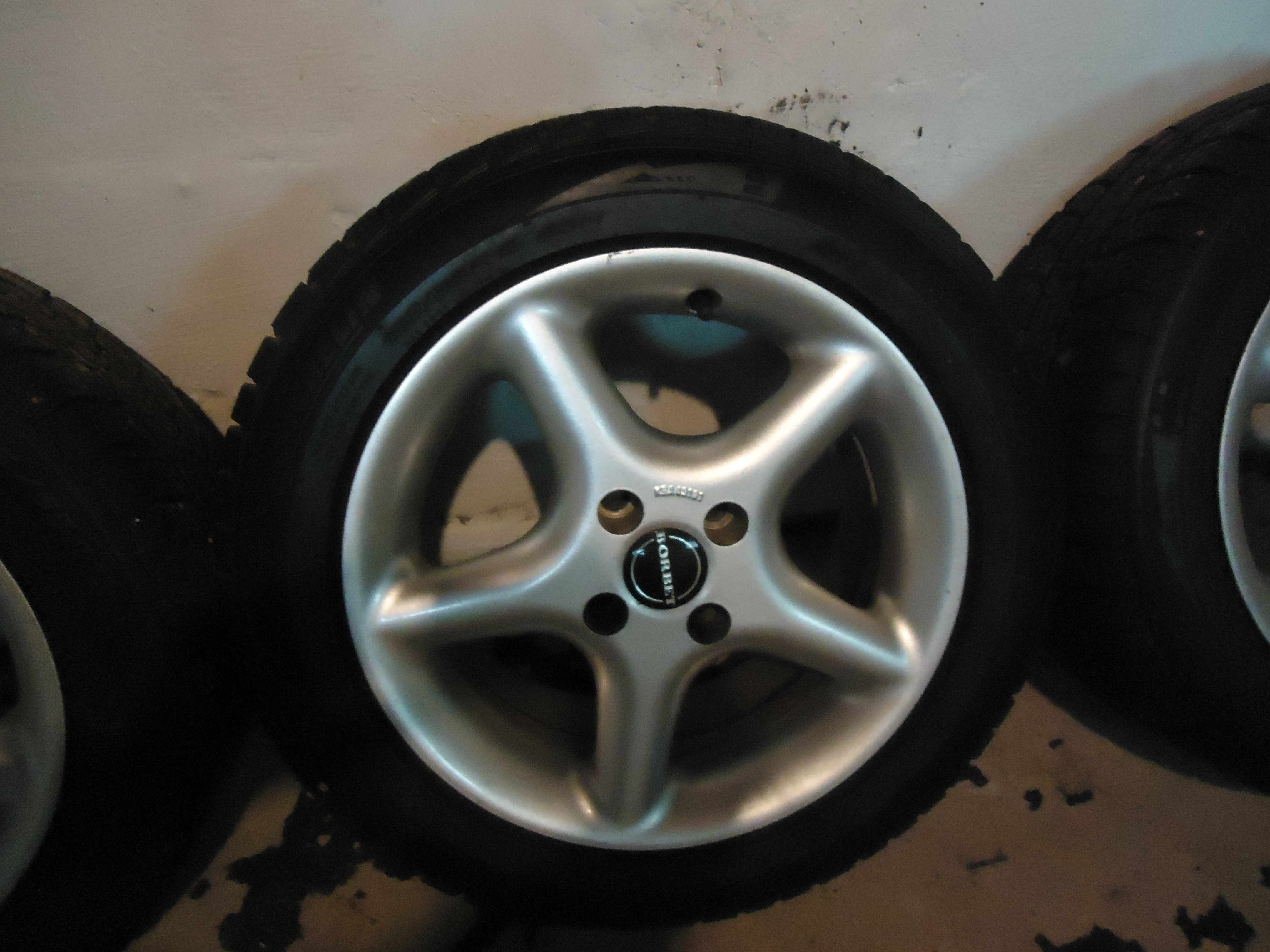 FS: Borbet Type H Wheels 15x7 with Michelin Alpin Tires-Shipping ...