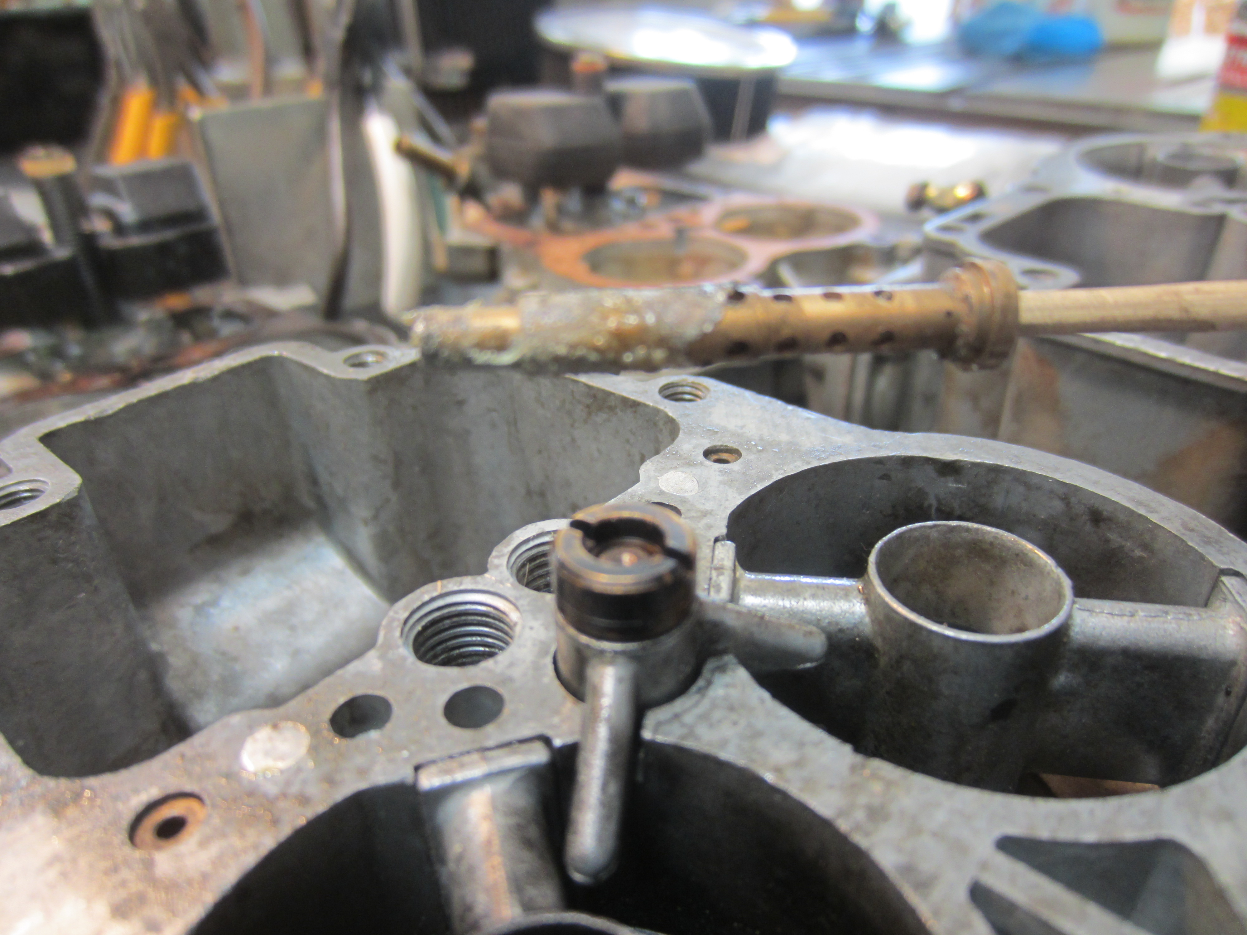 backfire through the carb.... ﻿ BMW 2002 and other '02