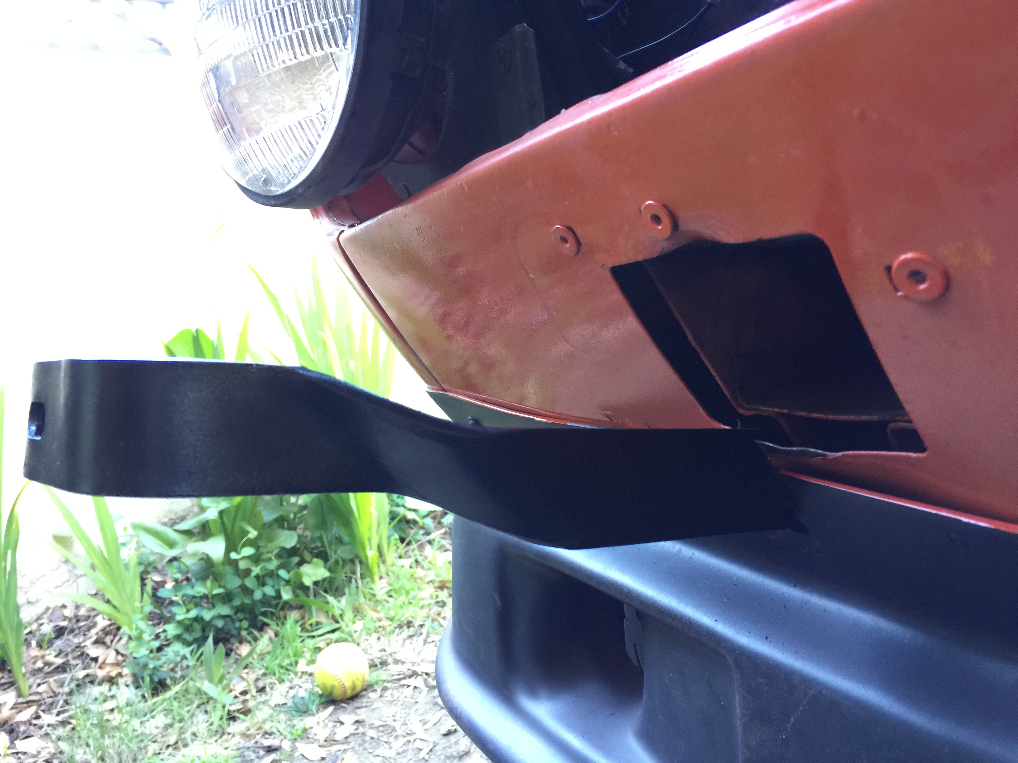 Euro Bumper conversion for a 74 ﻿ BMW 2002 and other '02