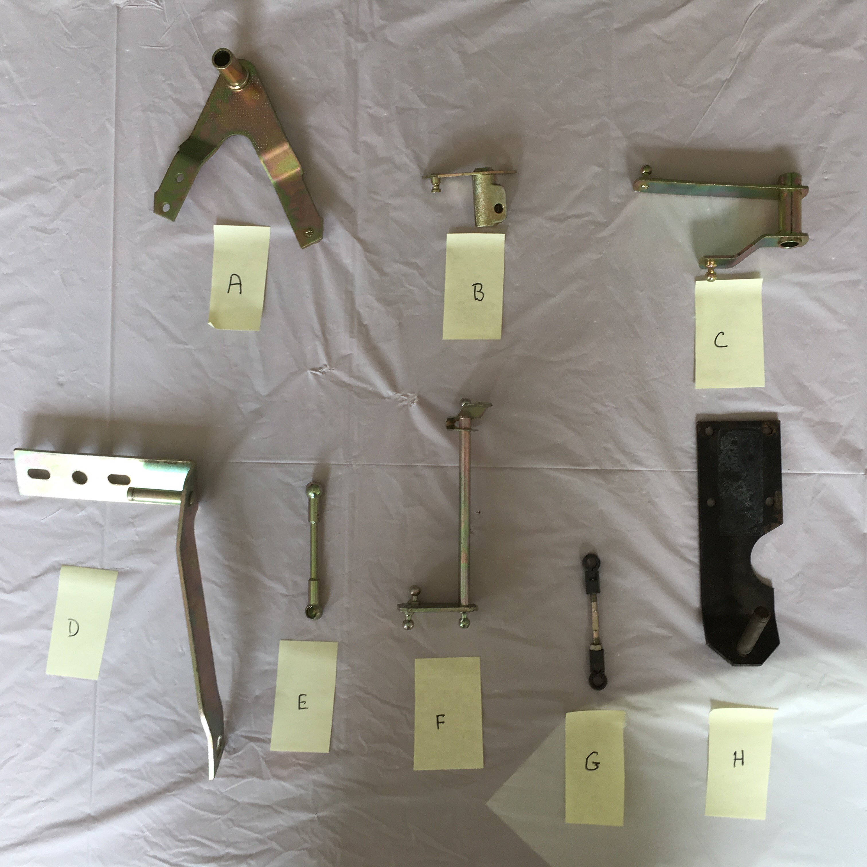 tii Throttle Linkage Parts ﻿ BMW 2002 and Neue Klasse Parts For Sale