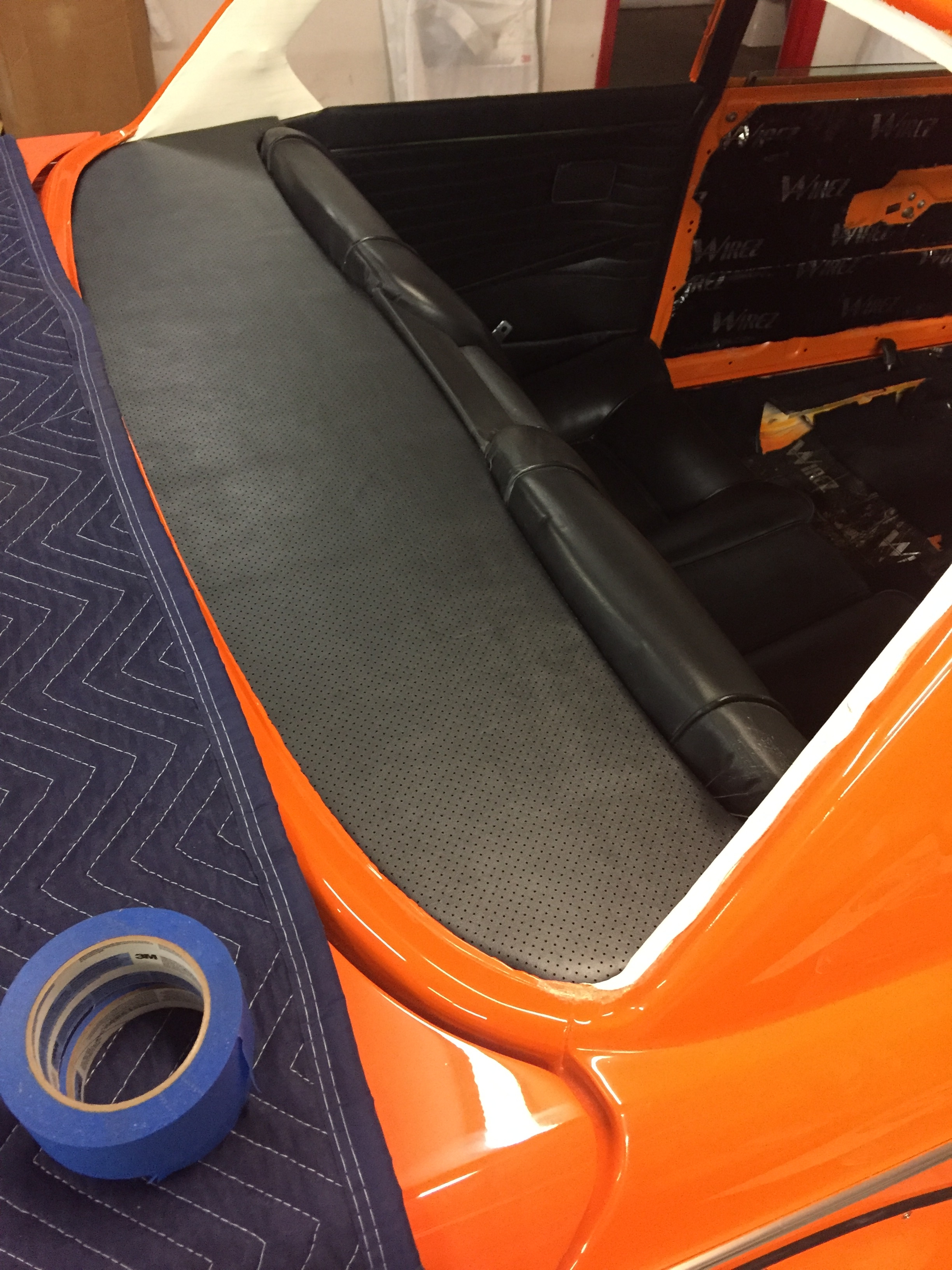 Headliner, custom parcel shelf with 635 CSI seats - dj2002's Blog - 2002FAQ