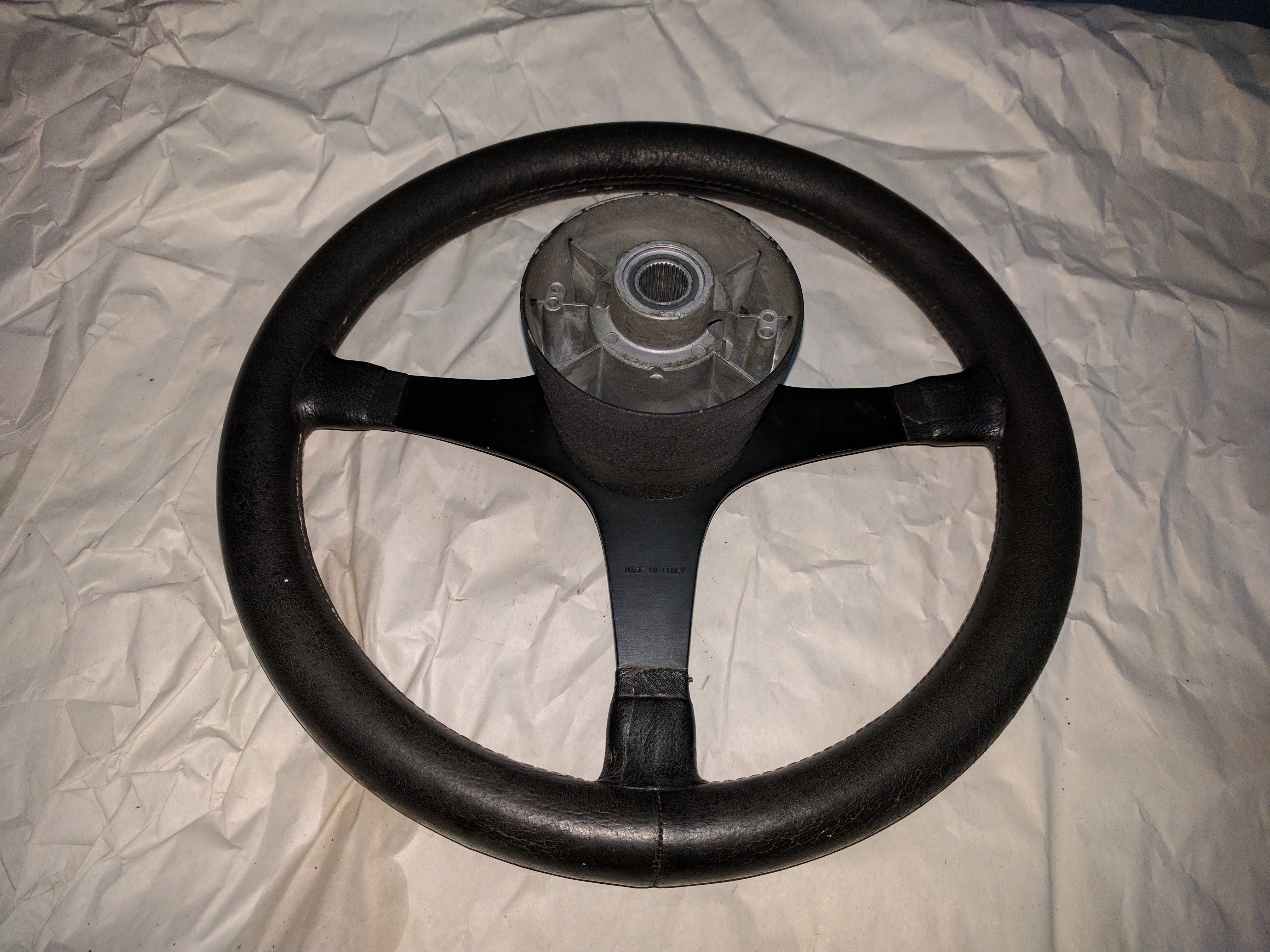 Lots of Parts BWA Steering Wheel & Hub, e30 battery cable, etc BMW 2002 and Neue Klasse Parts