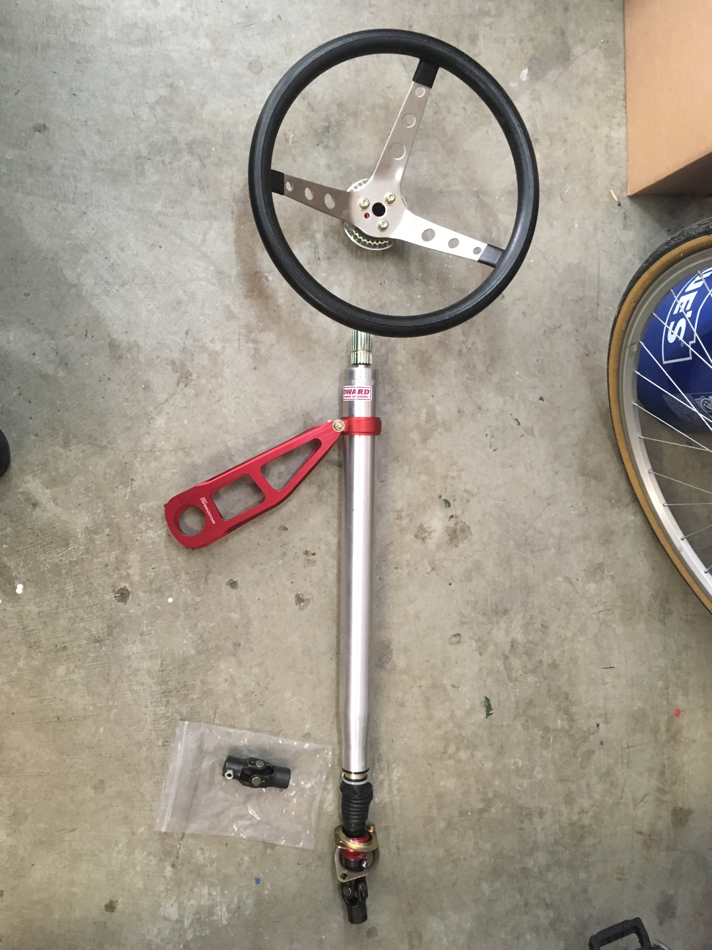 SOLD new Woodward steering column Seattle 125 ﻿ Miscellaneous