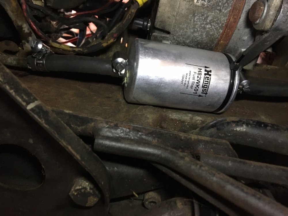 Placing the tii fuel filter alongside the Alternator ? ﻿ BMW 2002 and