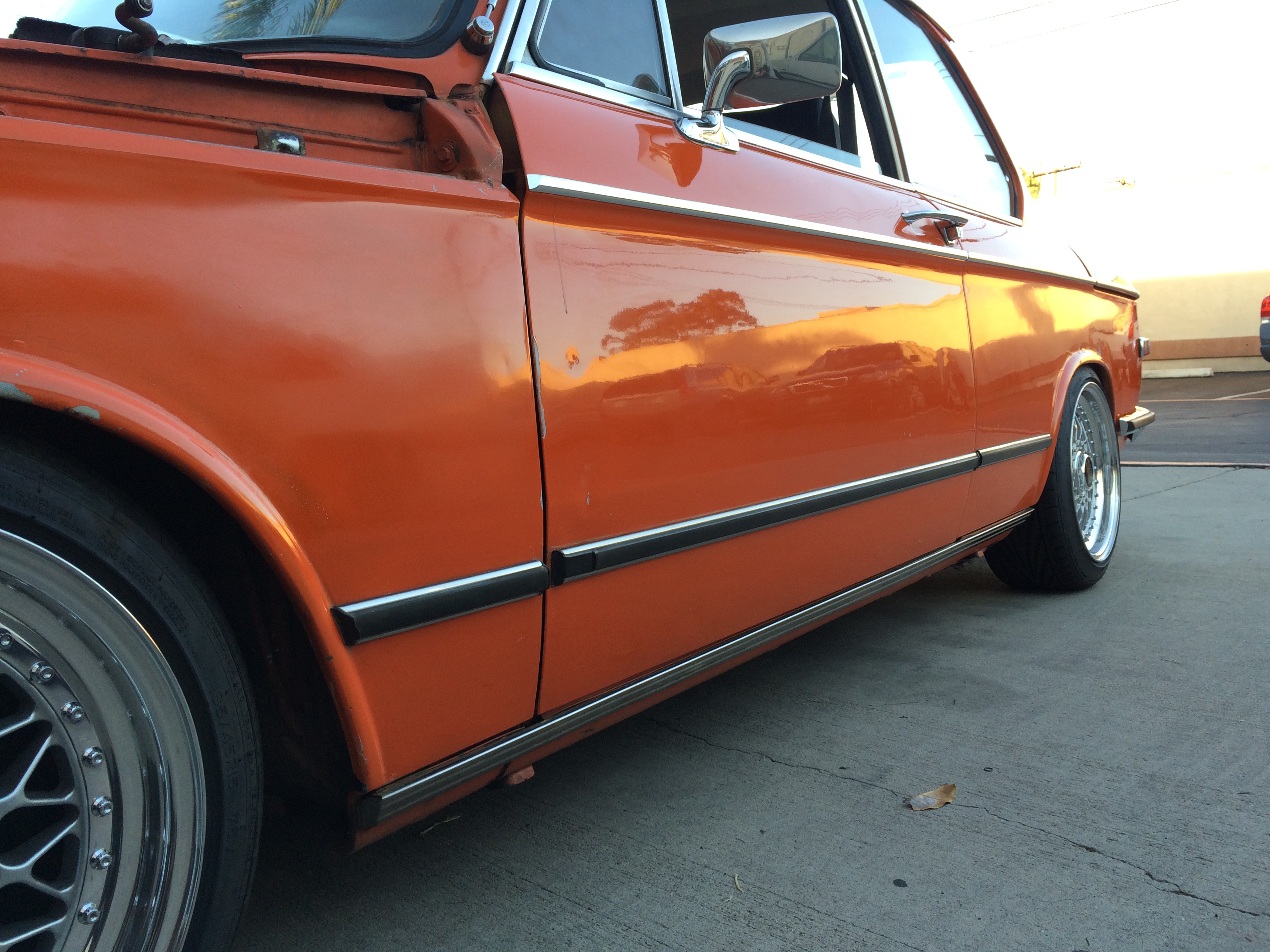 1972 Inka Orange roundie built m10, side drafts, 5spd, BBS RS, 3.91 lsd ...