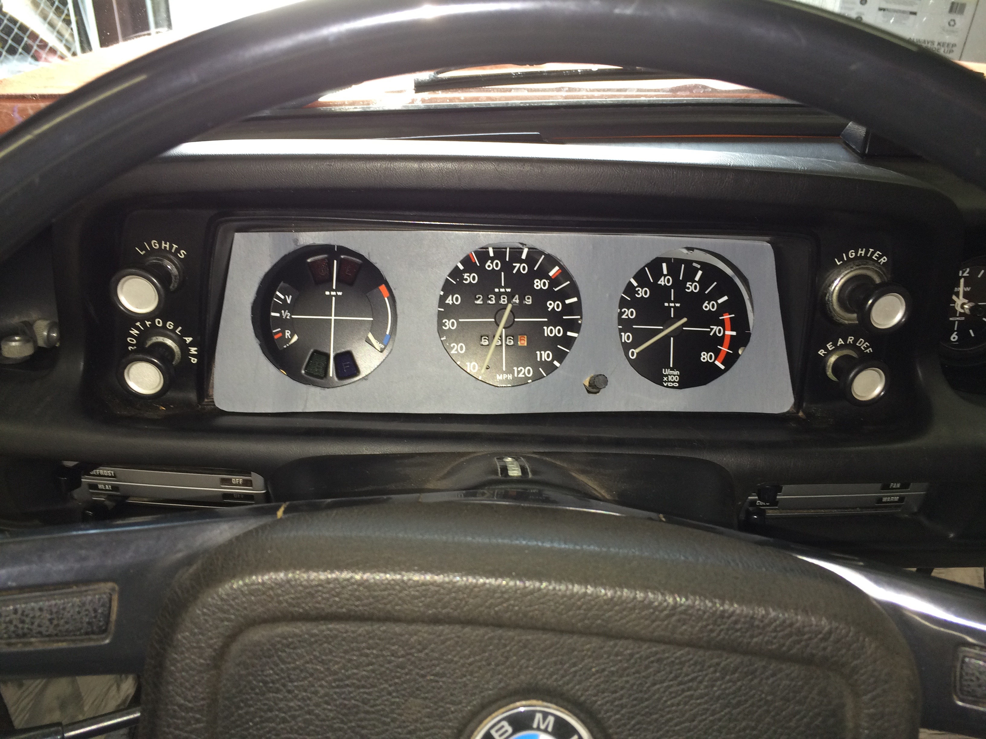 Any detailed info on how to remove the wood grain from late model