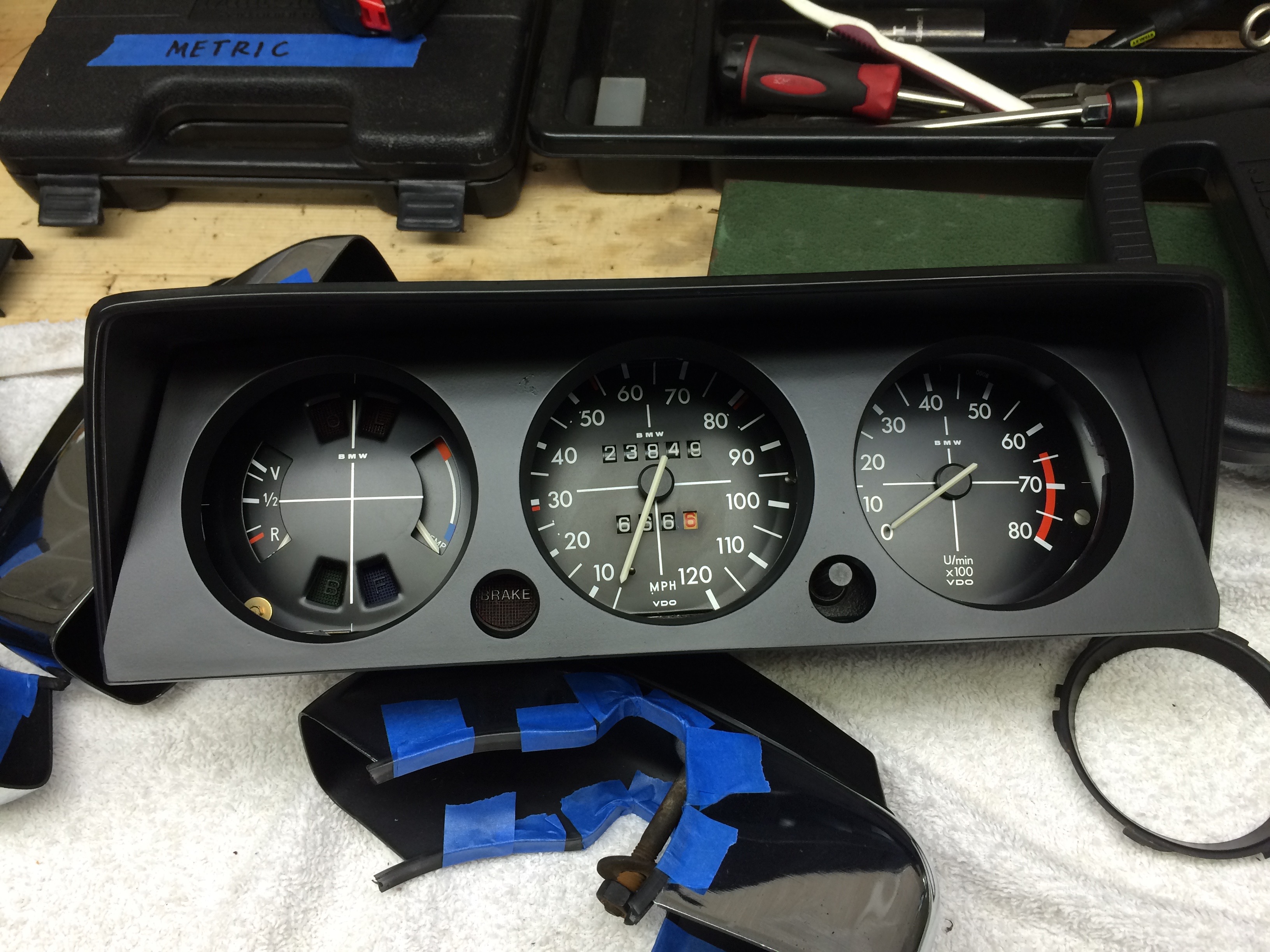 Any detailed info on how to remove the wood grain from late model