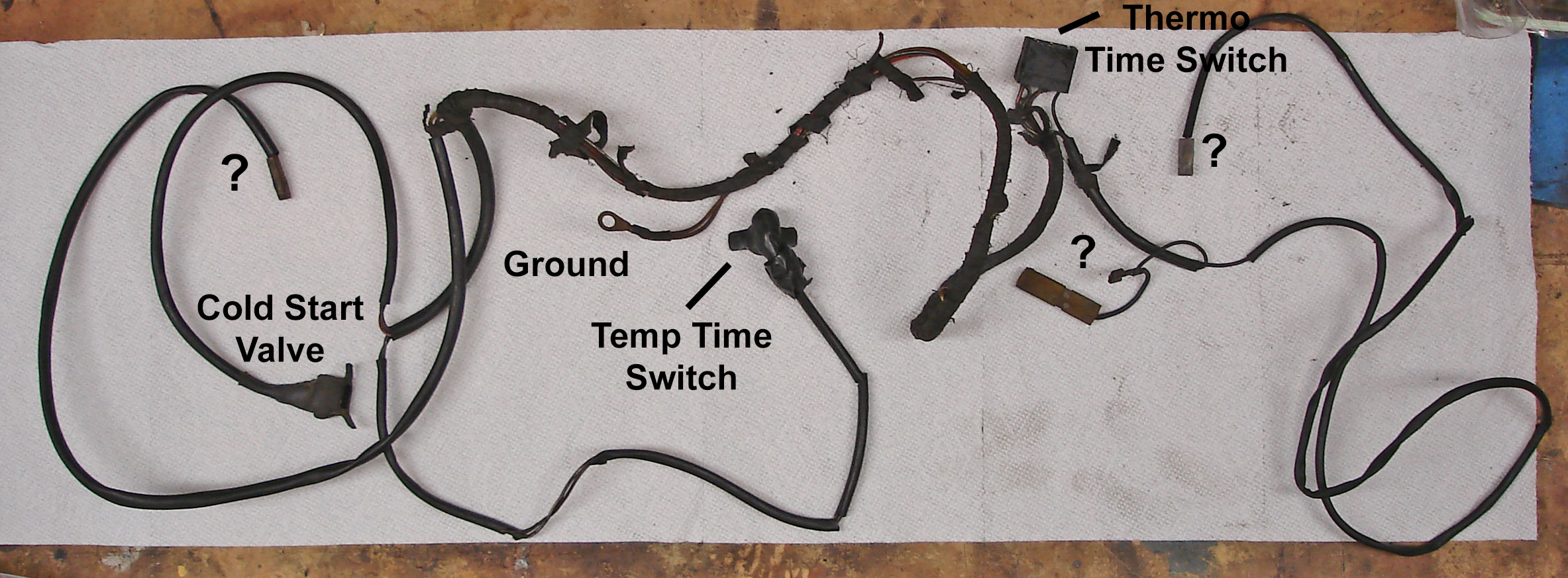 Mystery wiring roundie Tii ﻿ BMW 2002 and other '02