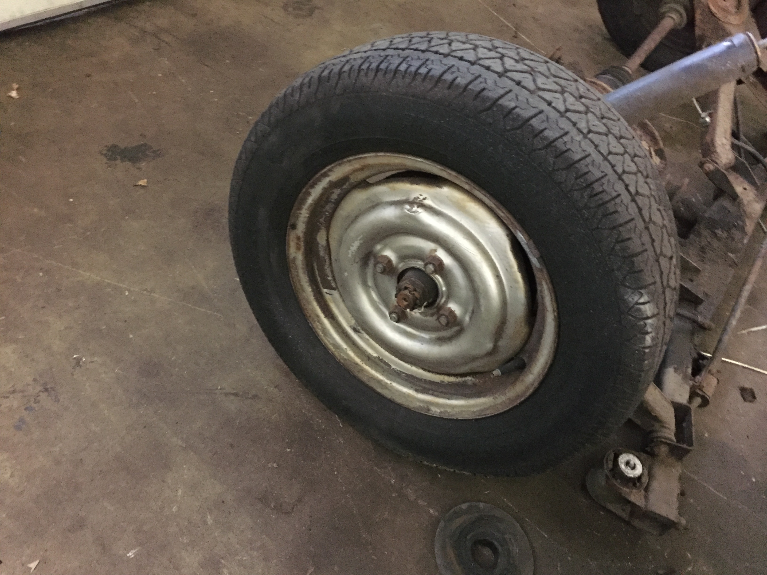 13 x 4 1/2 Steelie Wheels + Tires - Miscellaneous - 2002FAQ