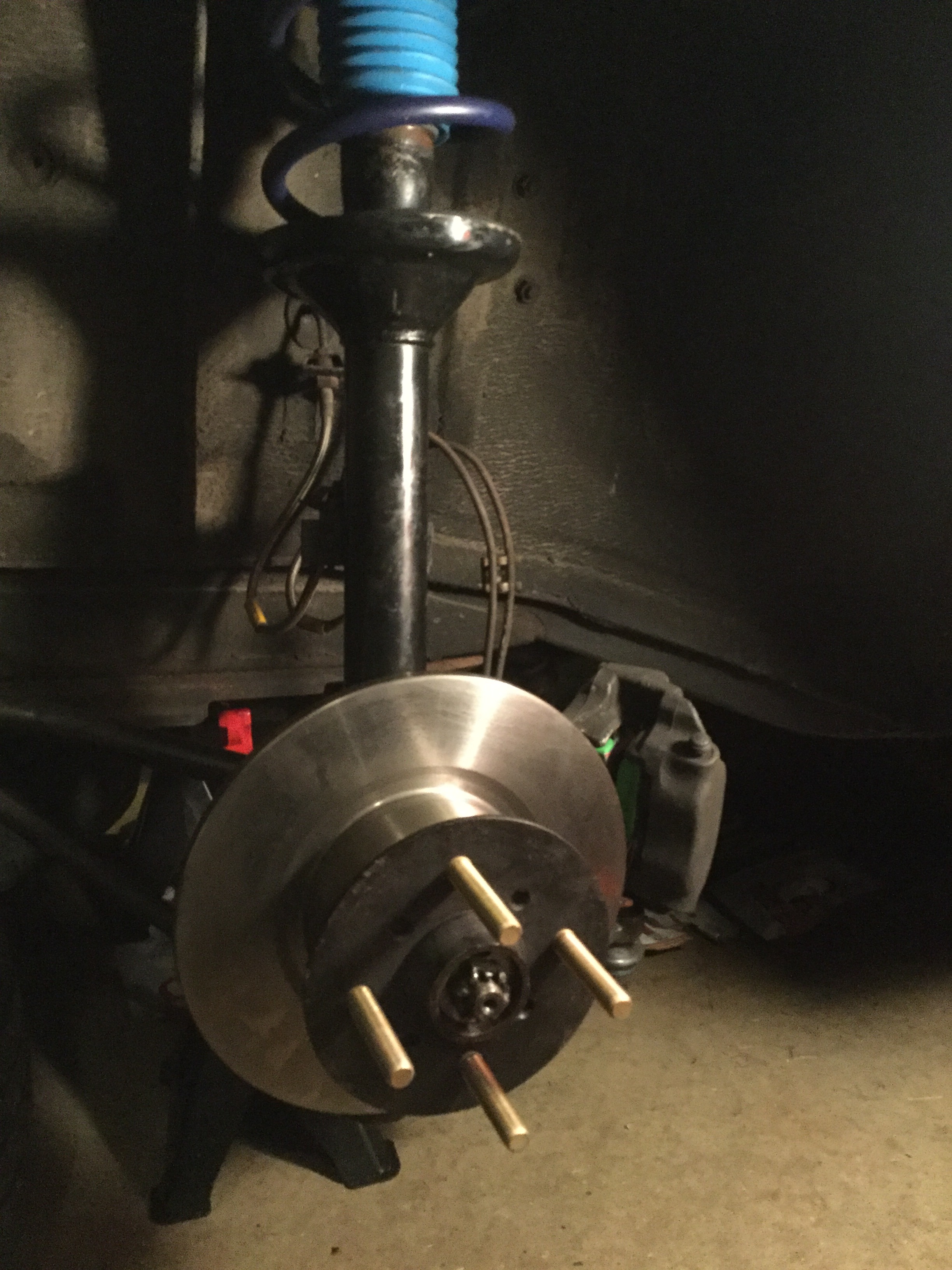 Rear axle nut stuck ﻿ BMW 2002 and other '02