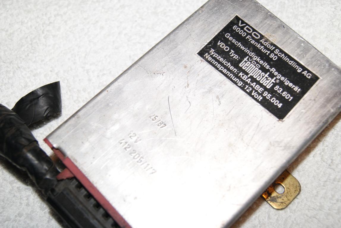 VDO tempostat complete, engine, control unit, switch, cable harness ...