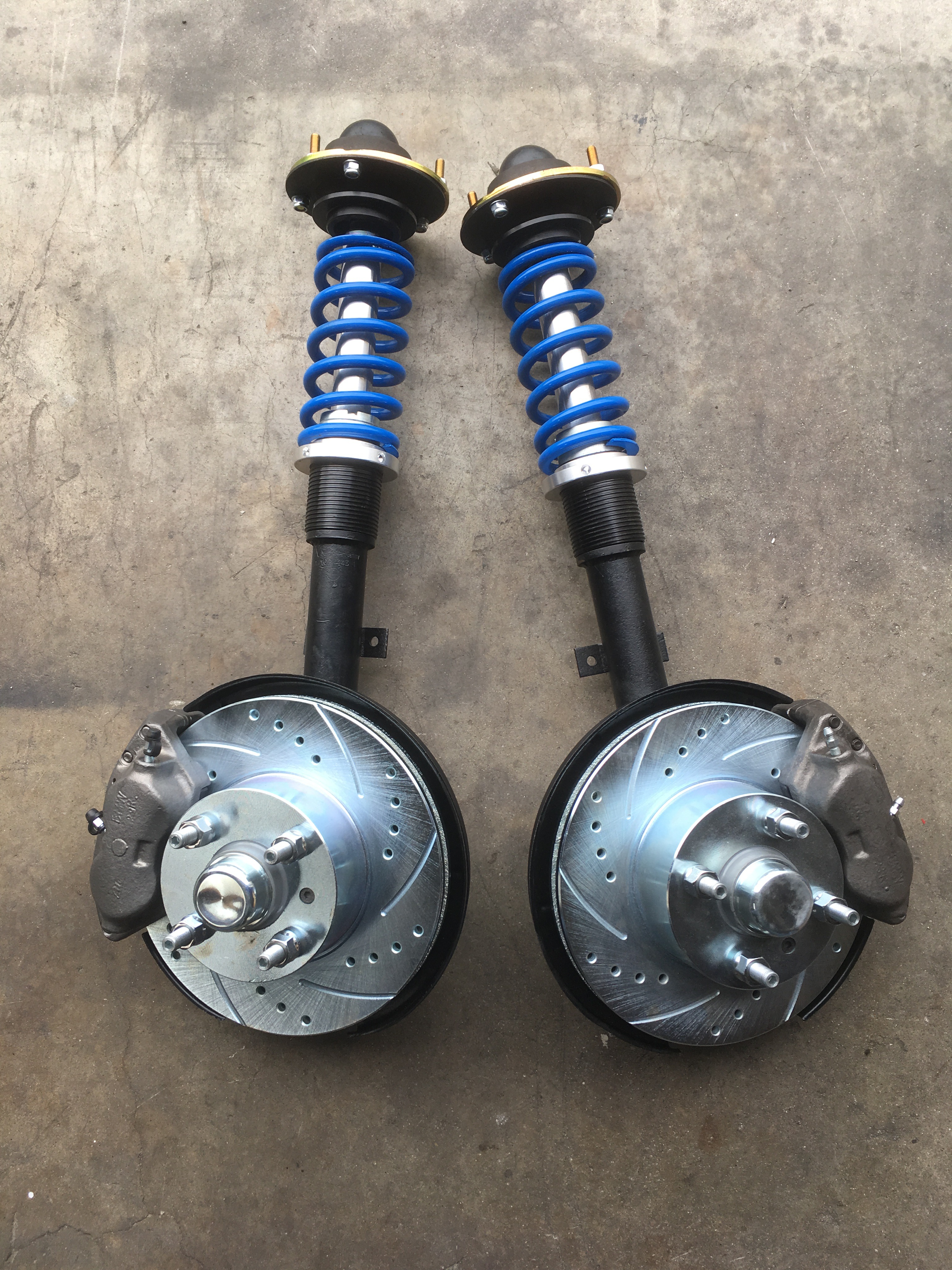 Tii Racing Strut Assemblies w/ Coilovers BMW 2002 and Neue Klasse