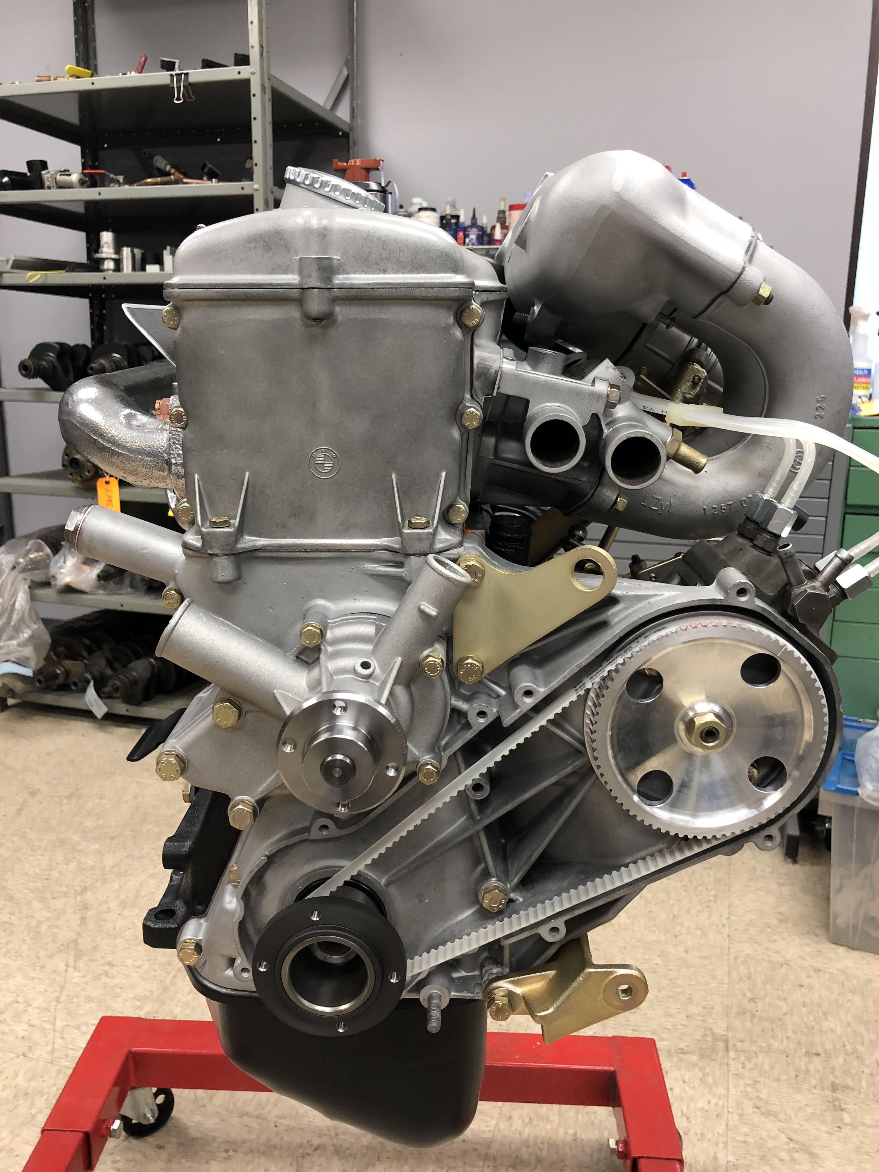 Headliner, Hand Painting Black & Engine ﻿ Andrew Wilson's Vern