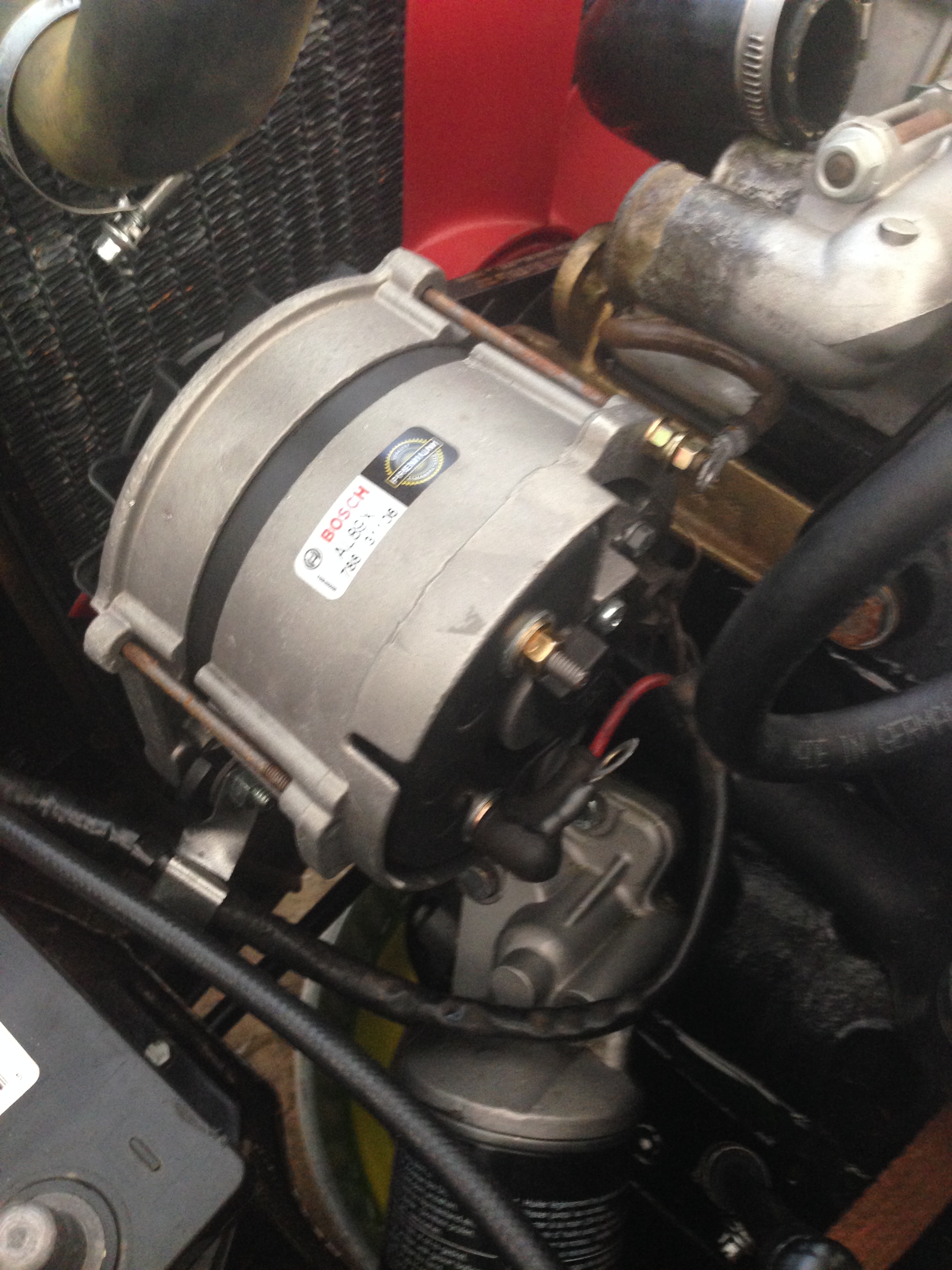 Alternator ground strap, tii ﻿ BMW 2002 and other '02