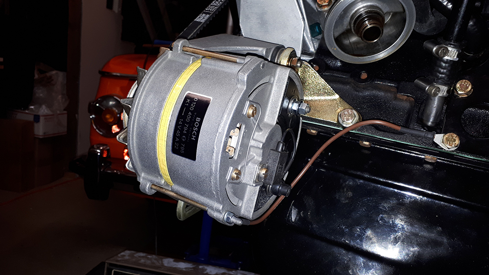 Alternator ground strap, tii ﻿ BMW 2002 and other '02