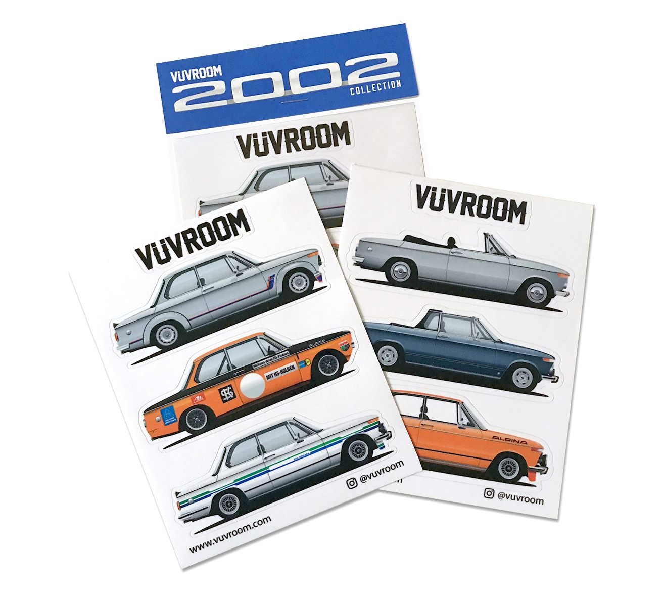 BMW 2002 Sticker Pack - Miscellaneous - 2002FAQ