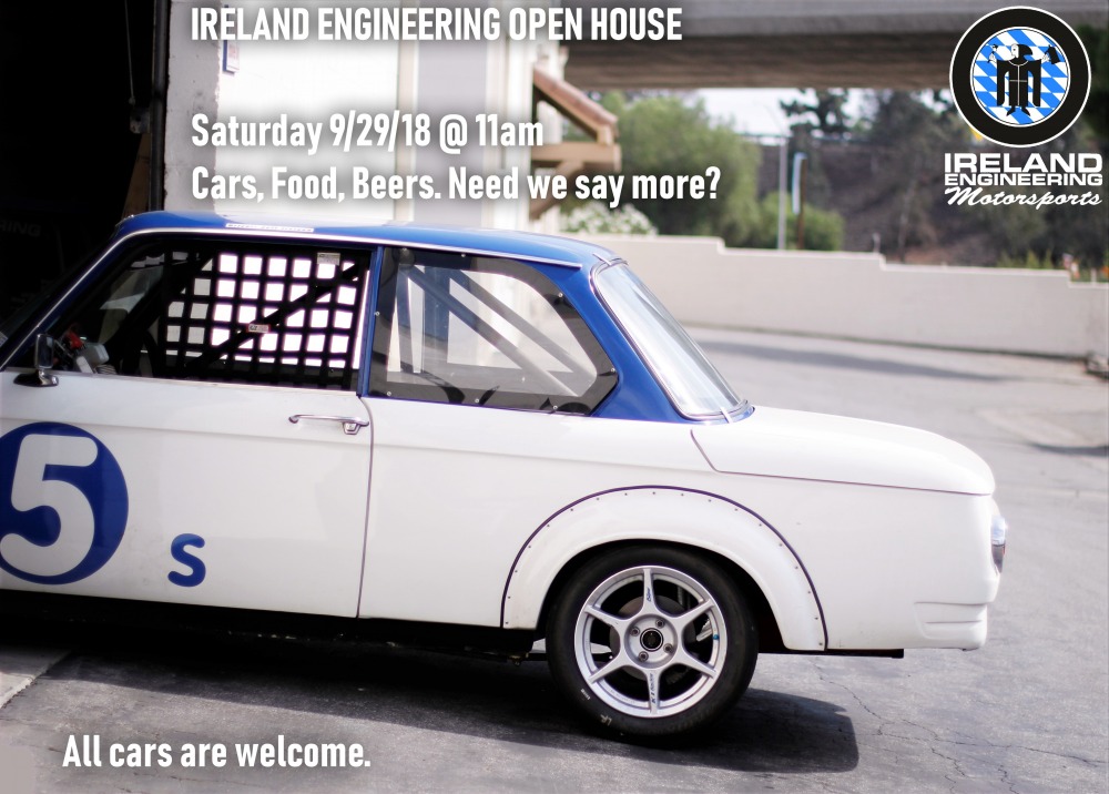 Ireland Engineering Open House!!! - 09/29/2018 11:00 AM - BMW 2002 and ...